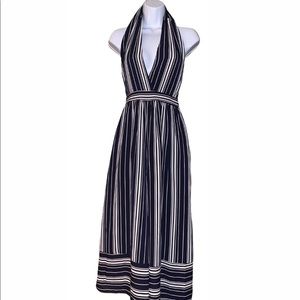 Favlux | Striped halter jumpsuit